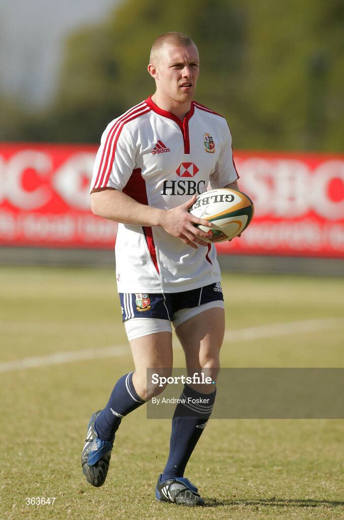 1 July 2009; Keith Earls, British and Irish Lions, in action during squad training ahead of their 3rd Test game against South Africa on Saturday. British and Irish Lions Squad Training, St. David's School, Inanda, Johannesburg, South Africa. Picture credit: Andrew Fosker / SPORTSFILE