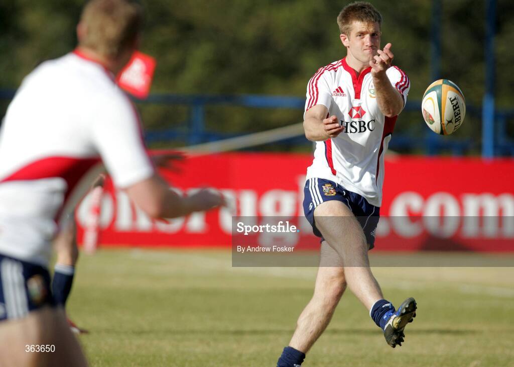 1 July 2009; Luke Fitzgerald, British and Irish Lions, in action during squad training ahead of their 3rd Test game against South Africa on Saturday. British and Irish Lions Squad Training, St. David's School, Inanda, Johannesburg, South Africa. Picture credit: Andrew Fosker / SPORTSFILE
