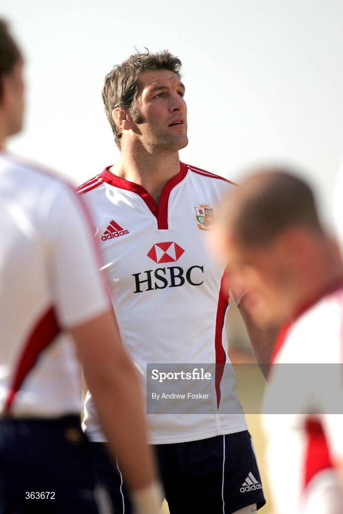 1 July 2009; Simon Shaw, British and Irish Lions, during squad training ahead of their 3rd Test game against South Africa on Saturday. British and Irish Lions Squad Training, St. David's School, Inanda, Johannesburg, South Africa. Picture credit: Andrew Fosker / SPORTSFILE