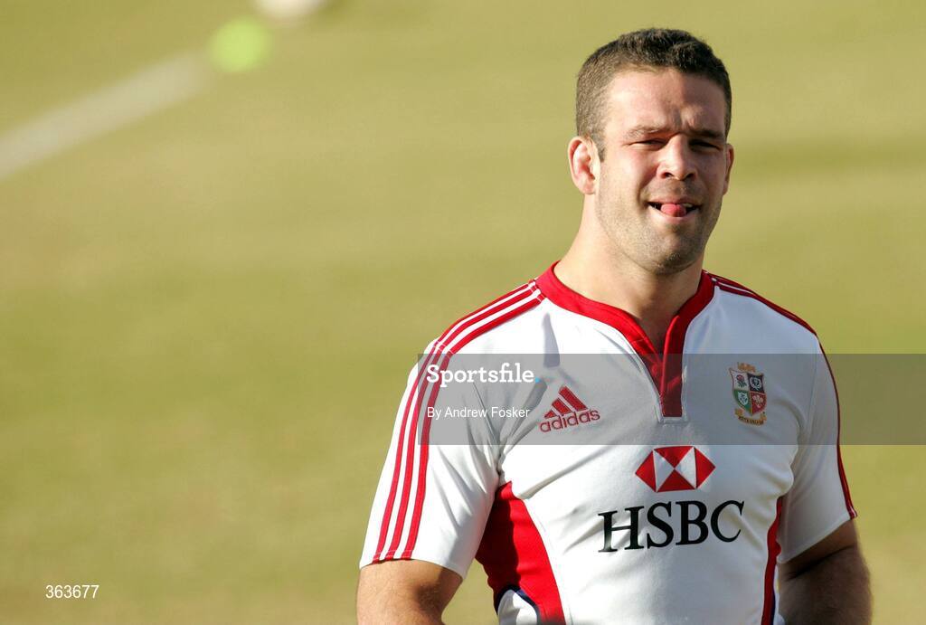 1 July 2009; Joe Worsley, British and Irish Lions, during squad training ahead of their 3rd Test game against South Africa on Saturday. British and Irish Lions Squad Training, St. David's School, Inanda, Johannesburg, South Africa. Picture credit: Andrew Fosker / SPORTSFILE