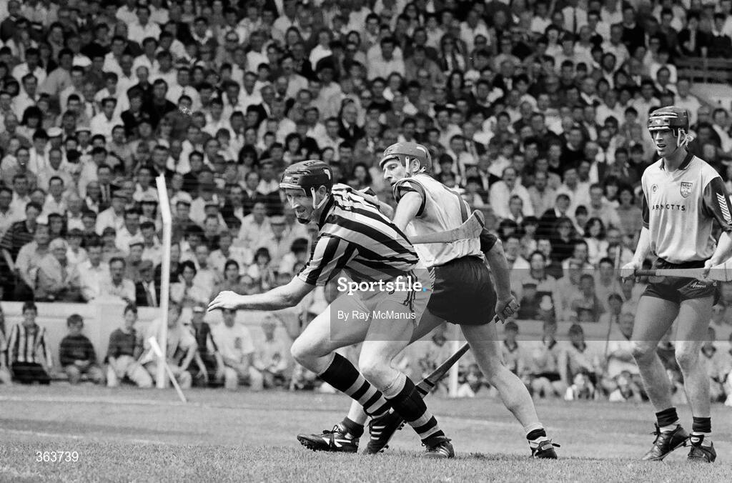 21 July 1991; Christy Heffernan, Kilkenny, in action against Shay  Fleming, Dublin. Leinster Senior Hurling Championship Final, Dublin v Kilkenny, Croke Park, Dublin. Picture credit; Ray McManus / SPORTSFILE