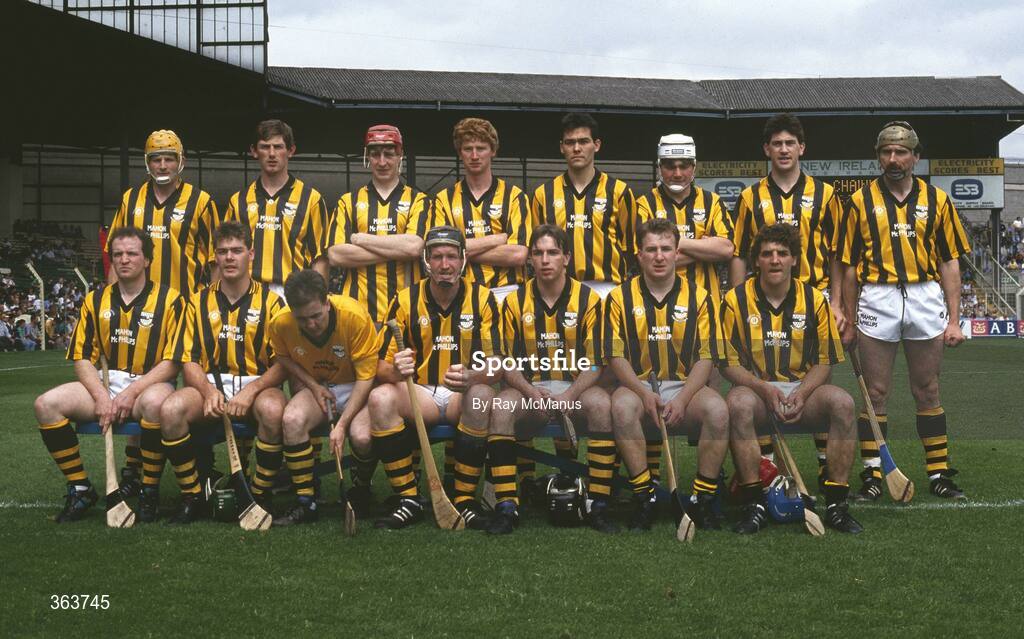 21 July 1991; The Kilkenny team. Leinster Senior Hurling Championship Final, Dublin v Kilkenny, Croke Park, Dublin. Picture credit; Ray McManus / SPORTSFILE