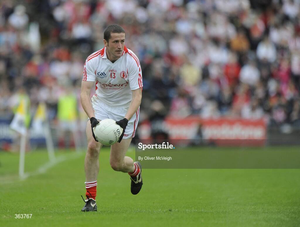 21 June 2009; Stephen O'Neill, Tyrone. GAA Football Ulster Senior Championship Semi-Final, Tyrone v Derry, Casement Park, Belfast, Co. Antrim. Picture credit: Oliver McVeigh / SPORTSFILE