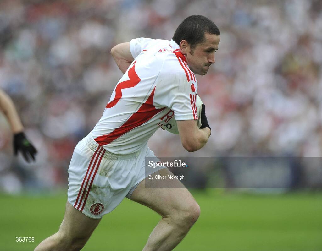 21 June 2009; Stephen O'Neill, Tyrone. GAA Football Ulster Senior Championship Semi-Final, Tyrone v Derry, Casement Park, Belfast, Co. Antrim. Picture credit: Oliver McVeigh / SPORTSFILE