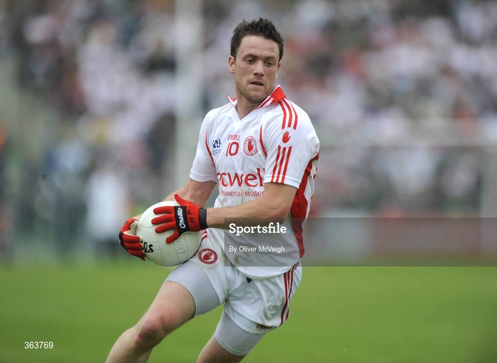21 June 2009; Martin Penrose, Tyrone. GAA Football Ulster Senior Championship Semi-Final, Tyrone v Derry, Casement Park, Belfast, Co. Antrim. Picture credit: Oliver McVeigh / SPORTSFILE