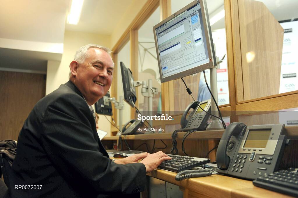1 July 2009; Uachtarán Chumann Lúthchleas Gael Criostóir Ó Cuana at the official opening of the GAA's new ticket shop, 53 Lower Dorset Street, Dublin. Picture credit: Pat Murphy / SPORTSFILE