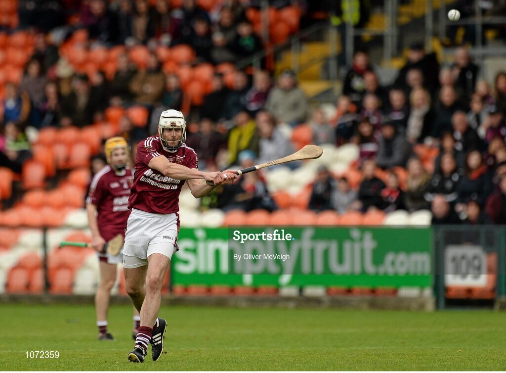 25 October 2015; Neil McManus, Cushendall. AIB GAA Hurling Ulster GAA Senior Club Championship Final, Cushendall v Slaughtneil. Athletic Grounds, Armagh. Picture credit: Oliver McVeigh / SPORTSFILE