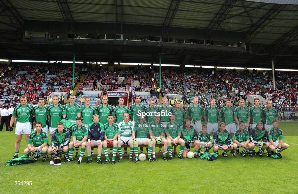 5 July 2009; The Limerick squad. GAA Football Munster Senior Championship Final, Limerick v Cork, Pairc Ui Chaoimh, Cork. Picture credit: Diarmuid Greene / SPORTSFILE