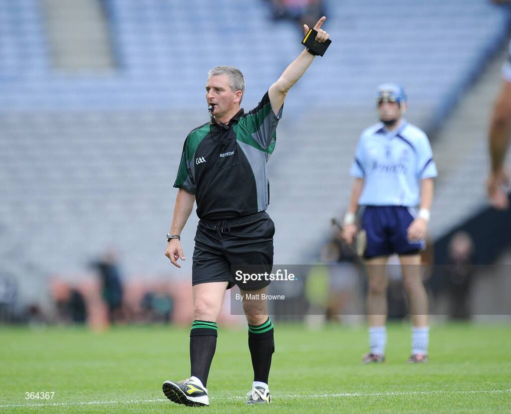 5 July 2009; Referee Johnny Ryan. GAA Hurling Leinster Senior Championship Final, Kilkenny v Dublin, Croke Park, Dublin. Picture credit: Matt Browne / SPORTSFILE