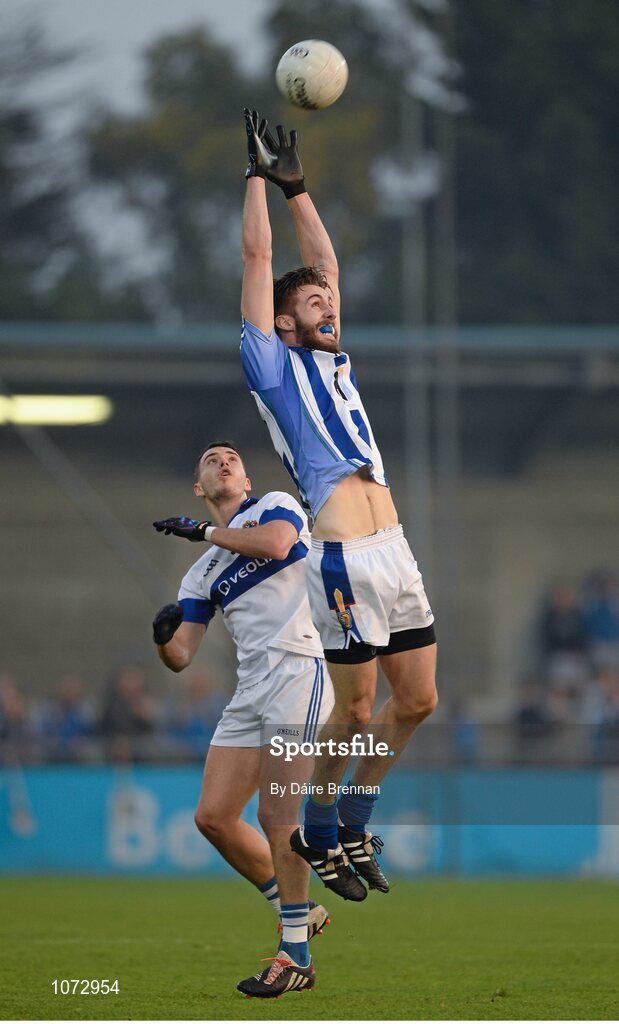 1 November 2015; Seán Gibbons, Ballyboden St Endas, in action against Shane Carty, St Vincents GAA. Dublin County Senior Football Championship Final, St Vincents GAA v Ballyboden St Endas. Parnell Park, Donnycarney, Dublin. Picture credit: Dáire Brennan / SPORTSFILE