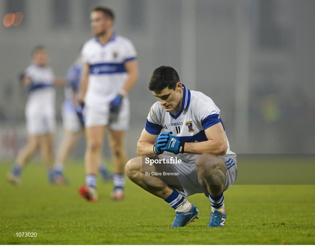 1 November 2015; A dejected Diarmuid Connolly, St Vincents GAA, near the end of the game. Dublin County Senior Football Championship Final, St Vincents GAA v Ballyboden St Endas. Parnell Park, Donnycarney, Dublin. Picture credit: Dáire Brennan / SPORTSFILE