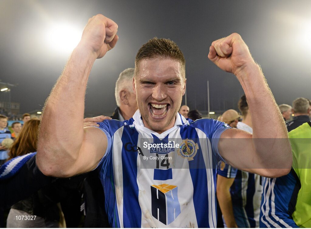 1 November 2015; Conal Keaney, Ballyboden St Endas, celebrates after the game. Dublin County Senior Football Championship Final, St Vincents GAA v Ballyboden St Endas. Parnell Park, Donnycarney, Dublin. Picture credit: Cody Glenn / SPORTSFILE