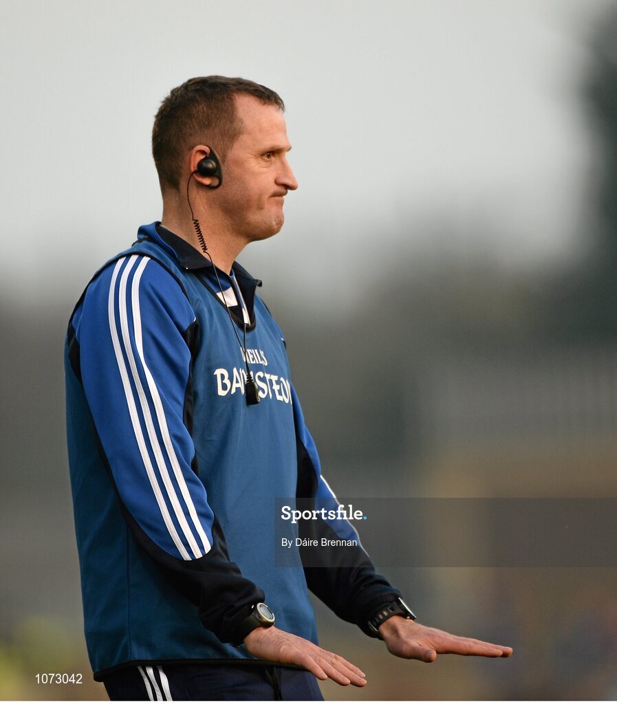 1 November 2015; Ballyboden St Endas manager Andy McEntee. Dublin County Senior Football Championship Final, St Vincents GAA v Ballyboden St Endas. Parnell Park, Donnycarney, Dublin. Picture credit: Dáire Brennan / SPORTSFILE