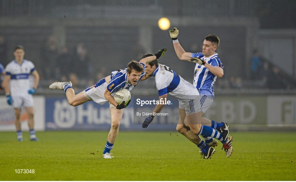1 November 2015; Robbie McDaid, Ballyboden St Endas, in action against Brendan Egan, St Vincents GAA. Dublin County Senior Football Championship Final, St Vincents GAA v Ballyboden St Endas. Parnell Park, Donnycarney, Dublin. Picture credit: Dáire Brennan / SPORTSFILE