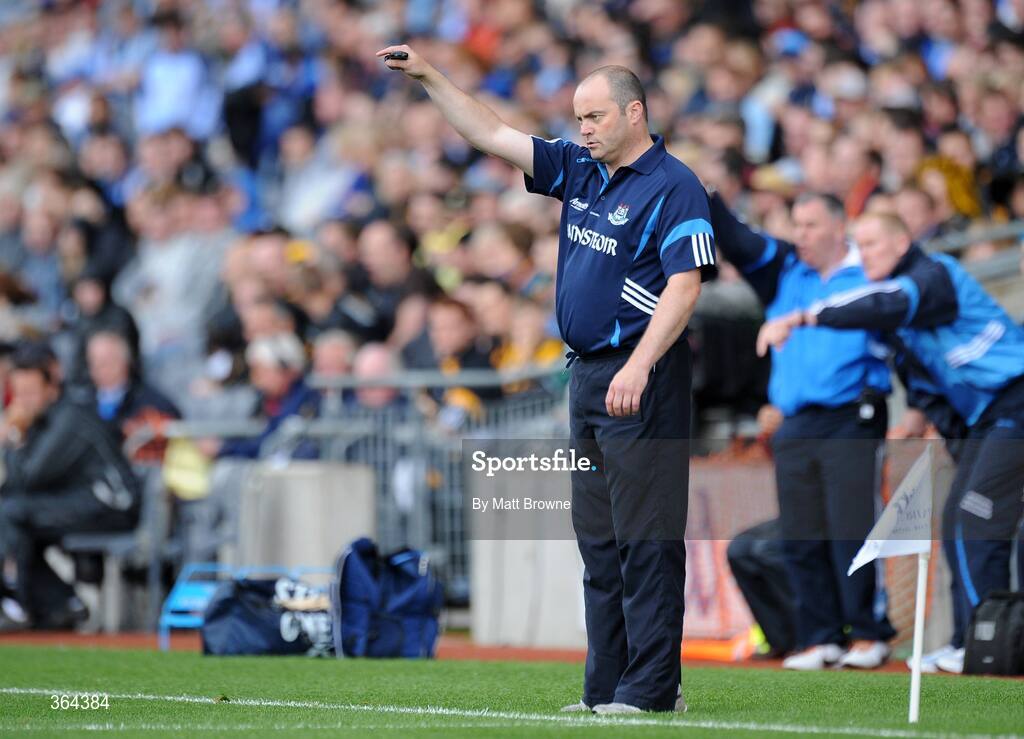 5 July 2009; Dublin manager Anthony Daly during the game. GAA Hurling Leinster Senior Championship Final, Kilkenny v Dublin, Croke Park, Dublin. Picture credit: Matt Browne / SPORTSFILE