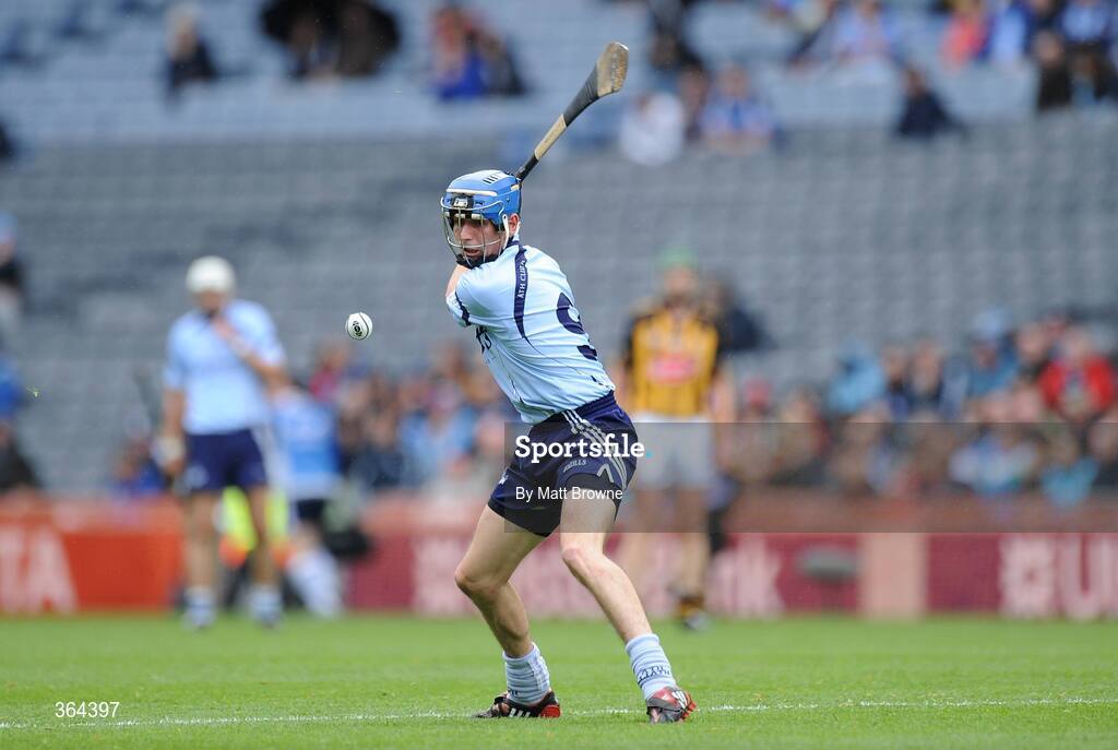 5 July 2009; Alan McCrabbe, Dublin, scores from a free. GAA Hurling Leinster Senior Championship Final, Kilkenny v Dublin, Croke Park, Dublin. Picture credit: Matt Browne / SPORTSFILE