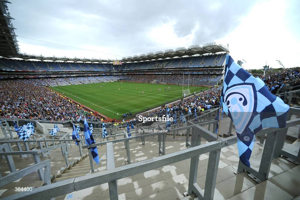 5 July 2009; A view from Hill 16 during the game. GAA Hurling Leinster Senior Championship Final, Kilkenny v Dublin, Croke Park, Dublin. Picture credit: Matt Browne / SPORTSFILE