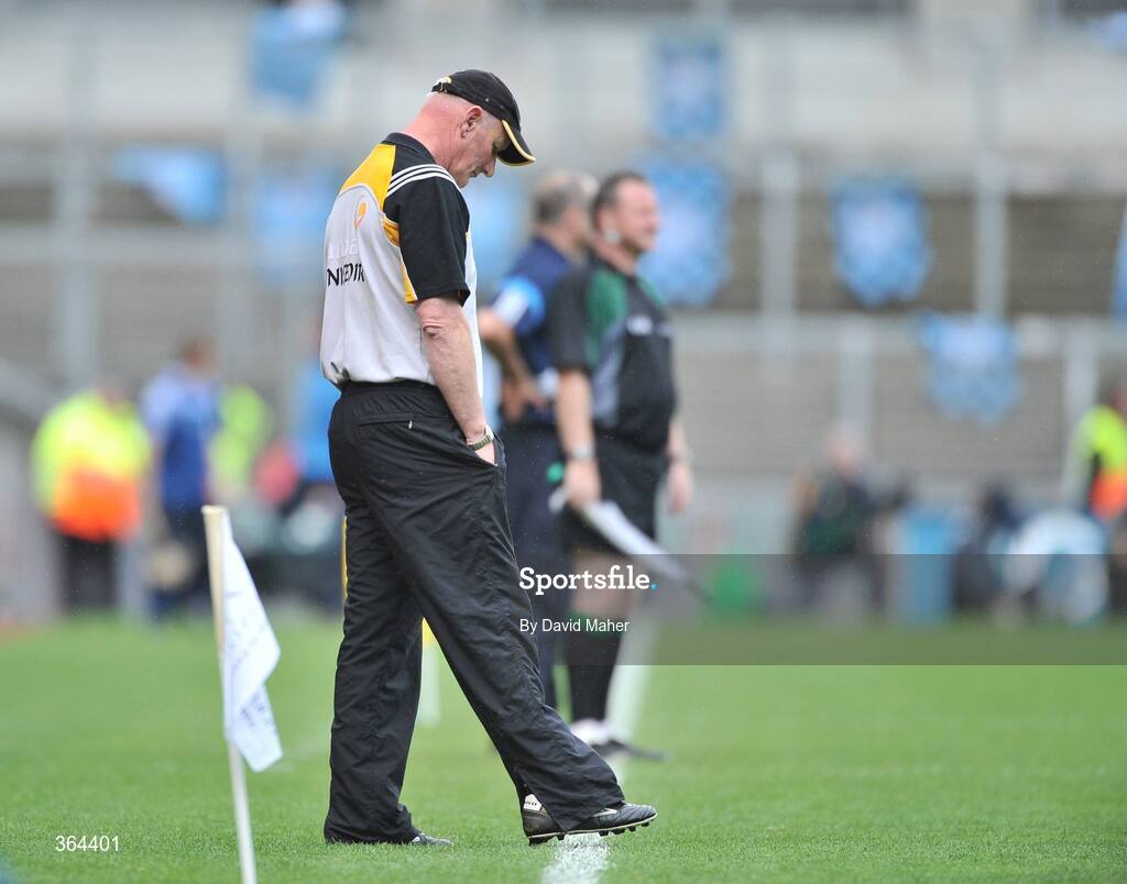 5 July 2009; Kilkenny manager Brian Cody during the game. GAA Hurling Leinster Senior Championship Final, Kilkenny v Dublin, Croke Park, Dublin. Picture credit: David Maher / SPORTSFILE