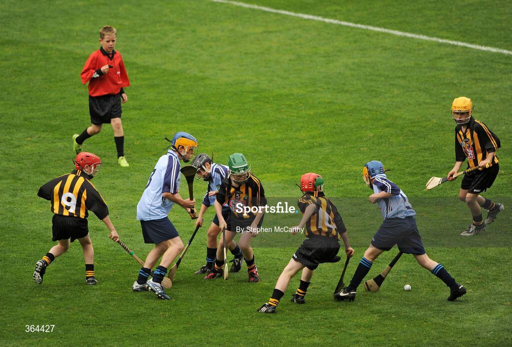 5 July 2009; Action from the Irish Daily Star Sunday Mini-Games. GAA Hurling Leinster Senior Championship Final, Kilkenny v Dublin, Croke Park, Dublin. Picture credit: Stephen McCarthy / SPORTSFILE