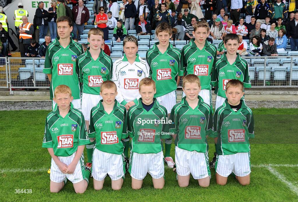 5 July 2009; The Limerick boys primary game team. Irish Daily Star Sunday, Primary Go-Games, Limerick v Cork, Pairc Ui Chaoimh, Cork. Picture credit: Diarmuid Greene / SPORTSFILE