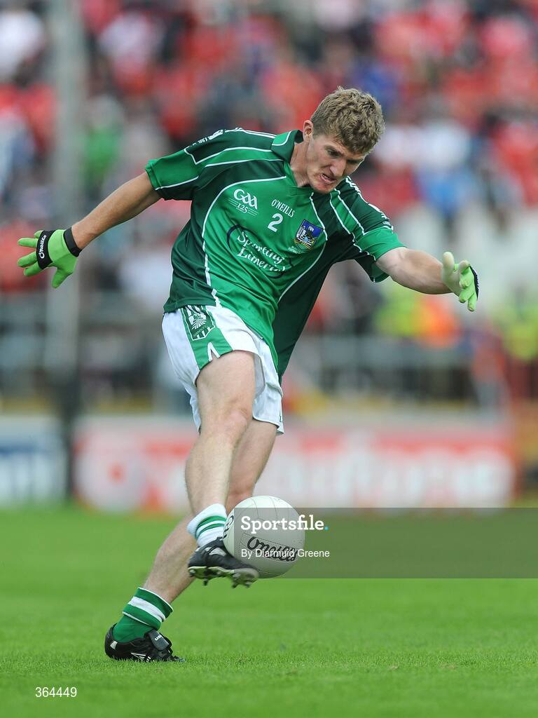 5 July 2009; Johnny McCarthy, Limerick. GAA Football Munster Senior Championship Final, Limerick v Cork, Pairc Ui Chaoimh, Cork. Picture credit: Diarmuid Greene / SPORTSFILE