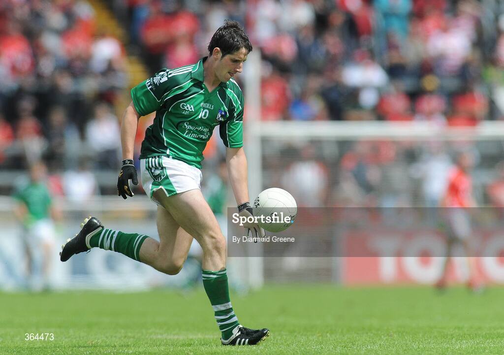 5 July 2009; Padraig Browne, Limerick. GAA Football Munster Senior Championship Final, Limerick v Cork, Pairc Ui Chaoimh, Cork. Picture credit: Diarmuid Greene / SPORTSFILE