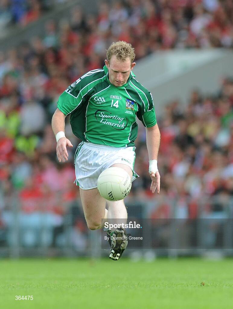 5 July 2009; Stephen Kelly, Limerick. GAA Football Munster Senior Championship Final, Limerick v Cork, Pairc Ui Chaoimh, Cork. Picture credit: Diarmuid Greene / SPORTSFILE