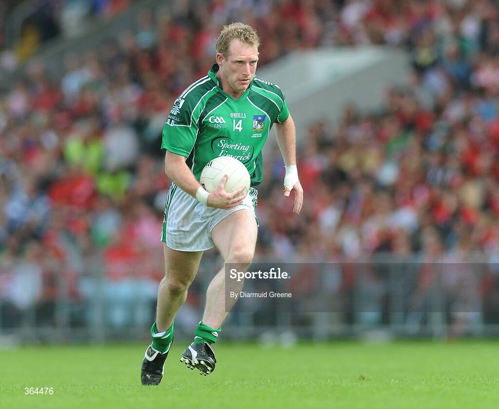5 July 2009; Stephen Kelly, Limerick. GAA Football Munster Senior Championship Final, Limerick v Cork, Pairc Ui Chaoimh, Cork. Picture credit: Diarmuid Greene / SPORTSFILE