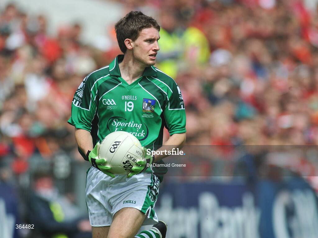 5 July 2009; Eoin Hogan, Limerick. GAA Football Munster Senior Championship Final, Limerick v Cork, Pairc Ui Chaoimh, Cork. Picture credit: Diarmuid Greene / SPORTSFILE