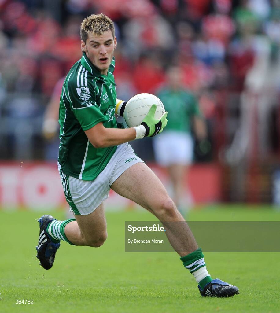 5 July 2009; Cormac Joyce Power, Limerick. GAA Football Munster Senior Championship Final, Limerick v Cork, Pairc Ui Chaoimh, Cork. Picture credit: Brendan Moran / SPORTSFILE