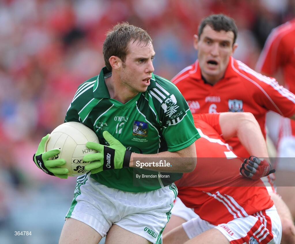5 July 2009; Seanie Buckley, Limerick. GAA Football Munster Senior Championship Final, Limerick v Cork, Pairc Ui Chaoimh, Cork. Picture credit: Brendan Moran / SPORTSFILE