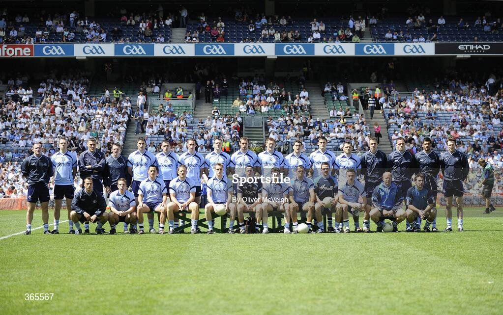 12 July 2009; The Dublin squad. GAA Football Leinster Senior Championship Final, Dublin v Kildare, Croke Park, Dublin. Picture credit: Oliver McVeigh / SPORTSFILE