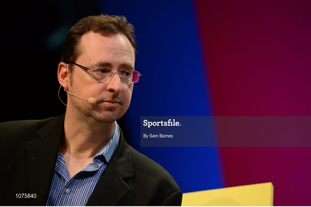 5 November 2015; Jim Edwards, Business Insider, on the Marketing Stage during Day 3 of the 2015 Web Summit in the RDS, Dublin, Ireland. Picture credit: Sam Barnes / SPORTSFILE / Web Summit