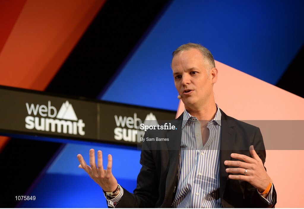 5 November 2015; Sean McDonald, McCann Worldgroup, on the Marketing Stage during Day 3 of the 2015 Web Summit in the RDS, Dublin, Ireland. Picture credit: Sam Barnes / SPORTSFILE / Web Summit