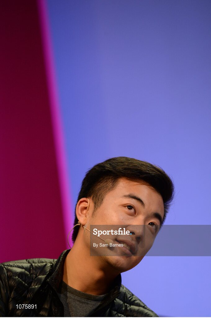 5 November 2015; Carl Pei, OnePlus, on the Marketing Stage during Day 3 of the 2015 Web Summit in the RDS, Dublin, Ireland. Picture credit: Sam Barnes / SPORTSFILE / Web Summit