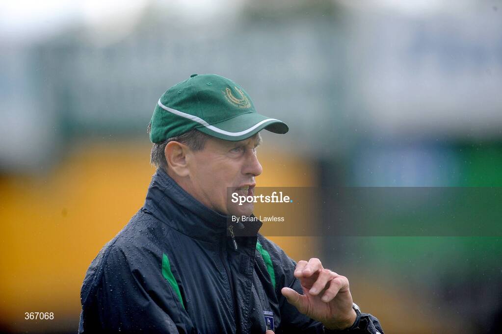 18 July 2009; Limerick manager Justin McCarthy. GAA All-Ireland Senior Hurling Championship, Phase 3, Laois v Limerick, Semple Stadium, Thurles, Co. Tipperary. Picture credit: Brian Lawless / SPORTSFILE