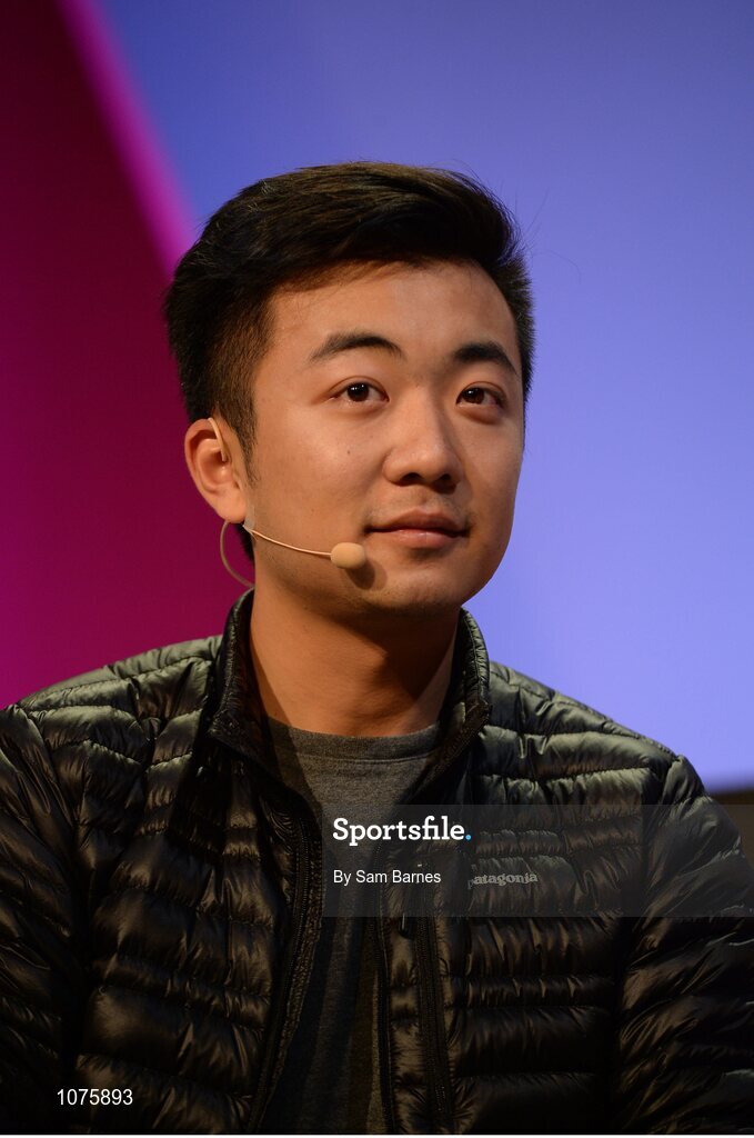 5 November 2015; Carl Pei, OnePlus, on the Marketing Stage during Day 3 of the 2015 Web Summit in the RDS, Dublin, Ireland. Picture credit: Sam Barnes / SPORTSFILE / Web Summit