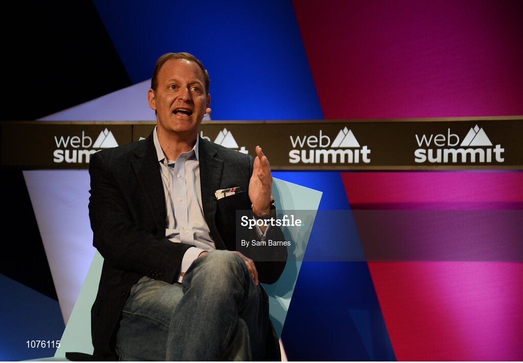 5 November 2015; David Sternberg, Zeta Interactive, on the Marketing Stage during Day 3 of the 2015 Web Summit in the RDS, Dublin, Ireland. Picture credit: Sam Barnes / SPORTSFILE / Web Summit
