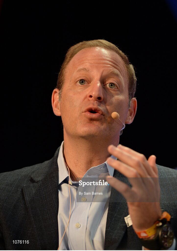 5 November 2015; David Sternberg, Zeta Interactive, on the Marketing Stage during Day 3 of the 2015 Web Summit in the RDS, Dublin, Ireland. Picture credit: Sam Barnes / SPORTSFILE / Web Summit