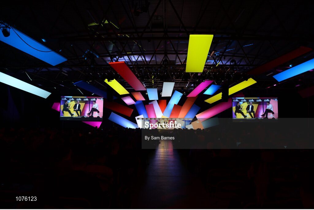 5 November 2015; A general view of  the Marketing Stage during Day 3 of the 2015 Web Summit in the RDS, Dublin, Ireland. Picture credit: Sam Barnes / SPORTSFILE / Web Summit