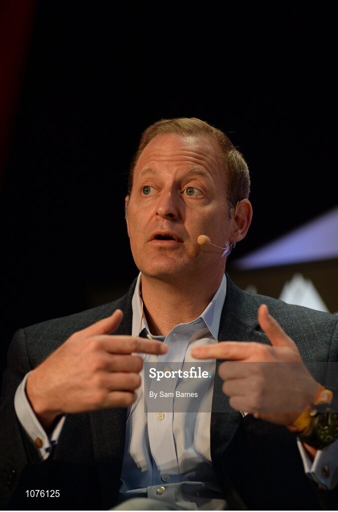 5 November 2015; David Sternberg, Zeta Interactive, on the Marketing Stage during Day 3 of the 2015 Web Summit in the RDS, Dublin, Ireland. Picture credit: Sam Barnes / SPORTSFILE / Web Summit