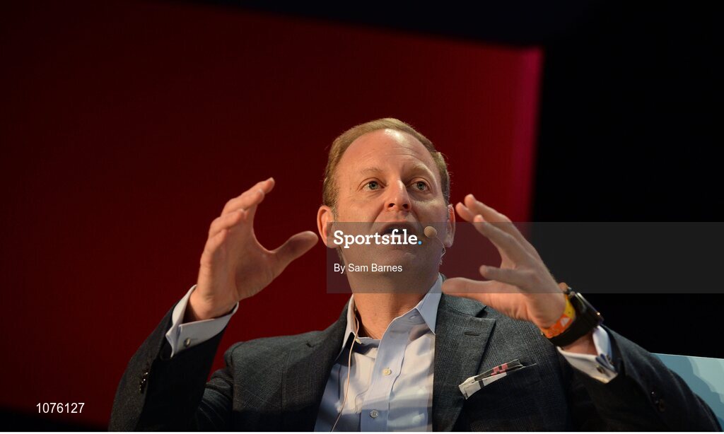 5 November 2015; David Sternberg, Zeta Interactive, on the Marketing Stage during Day 3 of the 2015 Web Summit in the RDS, Dublin, Ireland. Picture credit: Sam Barnes / SPORTSFILE / Web Summit