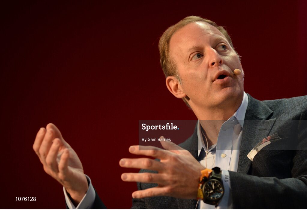 5 November 2015; David Sternberg, Zeta Interactive, on the Marketing Stage during Day 3 of the 2015 Web Summit in the RDS, Dublin, Ireland. Picture credit: Sam Barnes / SPORTSFILE / Web Summit