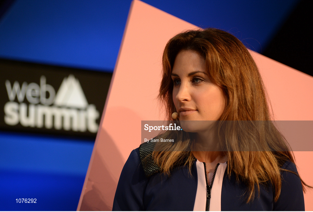 5 November 2015; Anne-Marie Tomchak, BBC, on the Marketing Stage during Day 3 of the 2015 Web Summit in the RDS, Dublin, Ireland. Picture credit: Sam Barnes / SPORTSFILE / Web Summit