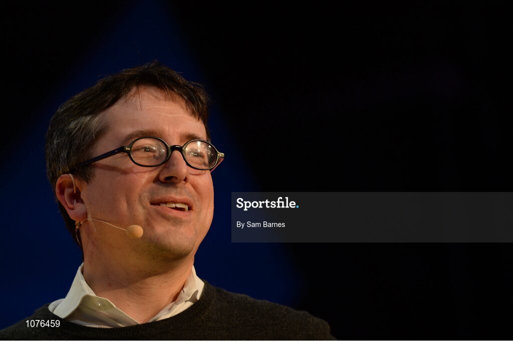 5 November 2015; Benedict Evans, Andreessen Horowitz, on the Marketing Stage during Day 3 of the 2015 Web Summit in the RDS, Dublin, Ireland. Picture credit: Sam Barnes / SPORTSFILE / Web Summit
