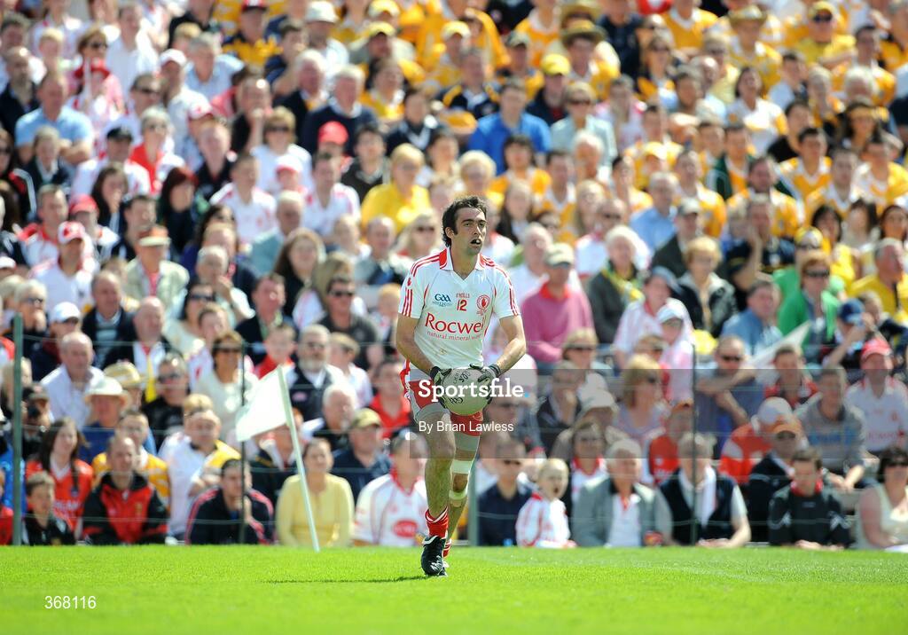 19 July 2009; Joe McMahon, Tyrone. GAA Football Ulster Senior Championship Final, Tyrone v Antrim, St Tighearnach's Park, Clones, Co. Monaghan. Picture credit: Brian Lawless / SPORTSFILE