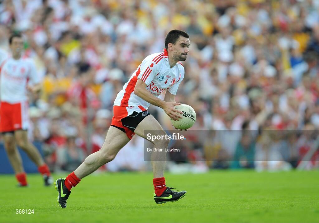 19 July 2009; Ryan McMenamin, Tyrone. GAA Football Ulster Senior Championship Final, Tyrone v Antrim, St Tighearnach's Park, Clones, Co. Monaghan. Picture credit: Brian Lawless / SPORTSFILE