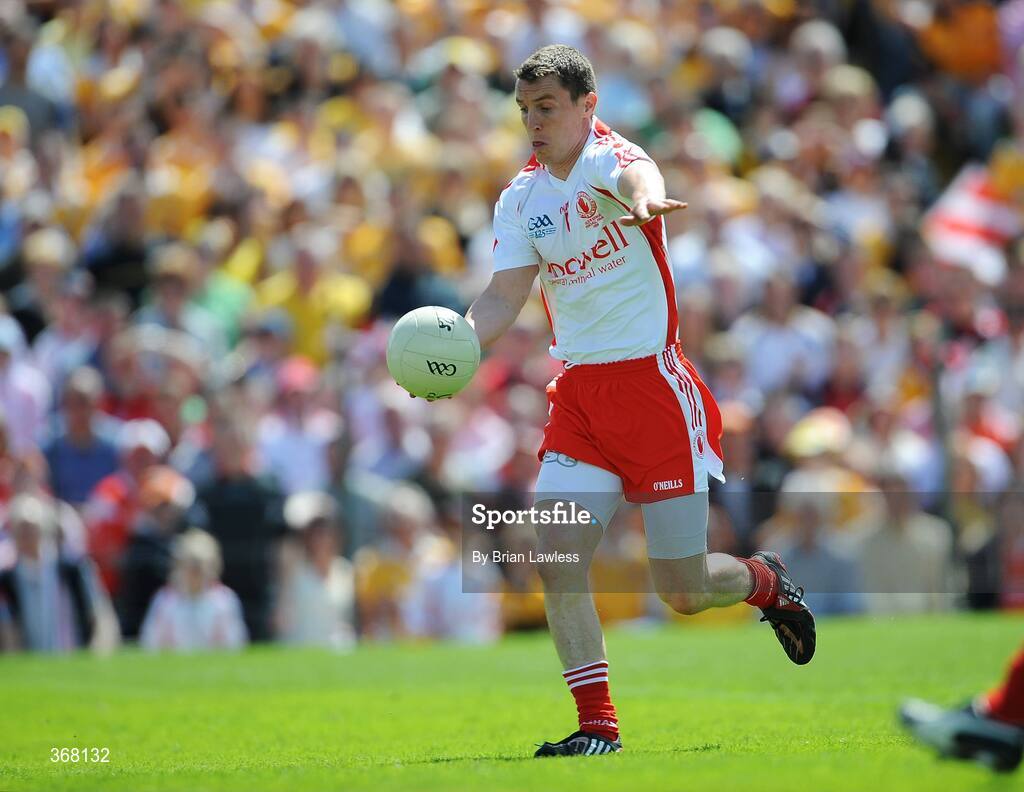 19 July 2009; Tommy McGuigan, Tyrone. GAA Football Ulster Senior Championship Final, Tyrone v Antrim, St Tighearnach's Park, Clones, Co. Monaghan. Picture credit: Brian Lawless / SPORTSFILE