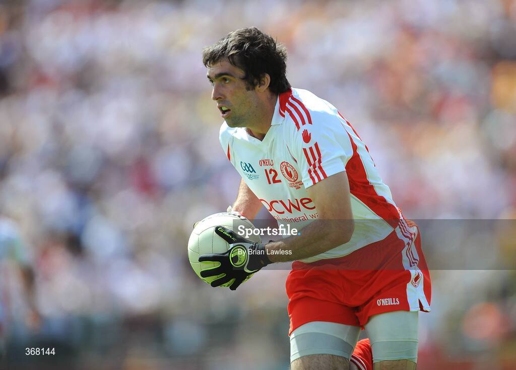 19 July 2009; Joe McMahon, Tyrone. GAA Football Ulster Senior Championship Final, Tyrone v Antrim, St Tighearnach's Park, Clones, Co. Monaghan. Picture credit: Brian Lawless / SPORTSFILE