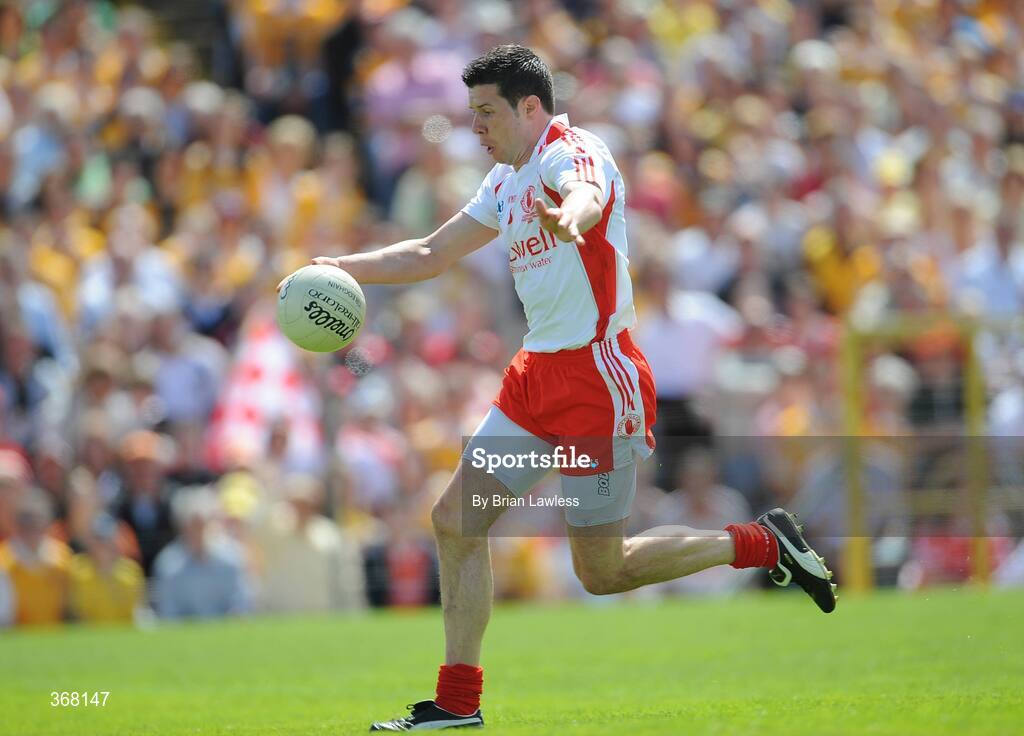 19 July 2009; Sean Cavanagh, Tyrone. GAA Football Ulster Senior Championship Final, Tyrone v Antrim, St Tighearnach's Park, Clones, Co. Monaghan. Picture credit: Brian Lawless / SPORTSFILE